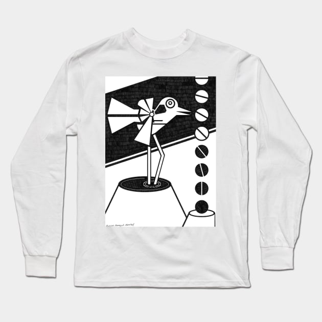 Counter Clockwise Long Sleeve T-Shirt by dennye